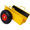 NAYSAYE Panel Dolly 600lbs Capacity Heavy Duty Cart with Handle and Pneumatic Wheels for Drywall and Material Handling, Yellow, 15.3"*14.1"*18.2" - 4 of 4