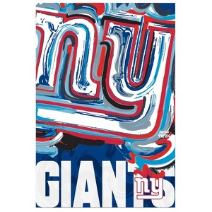 Evergreen NFL New York Giants Garden Suede Flag 12.5 x 18 Inches Indoor Outdoor Decor - 1 of 1