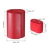 Unique Bargains Leather Travel Single Watch Roll Storage Box - 2 of 4