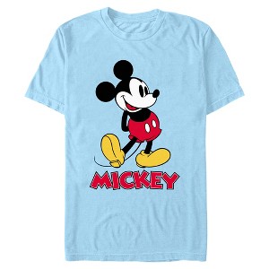Mens Mickey & Friends Classic Retro Pose T Shirt - 1 of 4