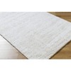 Mark & Day Dereka 5'3"x7' Rectangle Woven Indoor Area Rugs Light Silver: Modern Stain-Resistant Polyester for Bedroom, Office - 4 of 4