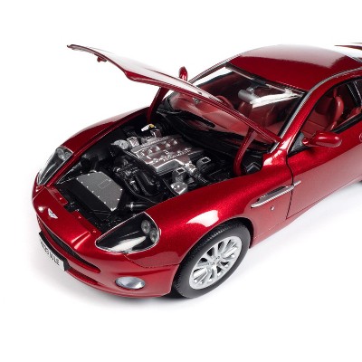 2005 Aston Martin V12 Vanquish Toro Red Mica Diecast Model Car