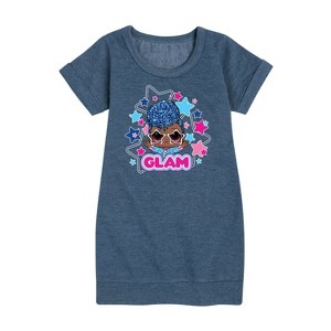 - LOL Surprise! - Glam Series Graphic Short Sleeve Fleece Dress - 1 of 3