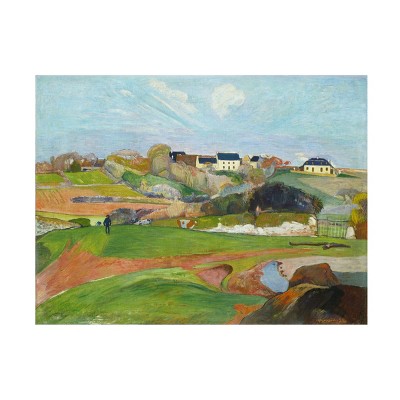 Trademark Fine Art - Paul Gauguin Gaugin Landscapes I Canvas Art - 47 X ...