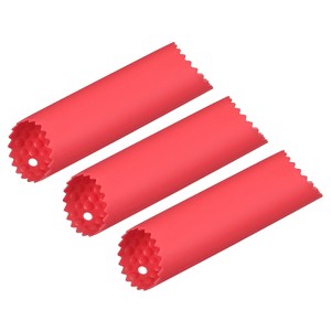 Unique Bargains Kitchen Lightweight Silicone Non-Slip Vegetable Skin Remover Garlic Peeler 3 Pcs - 1 of 4