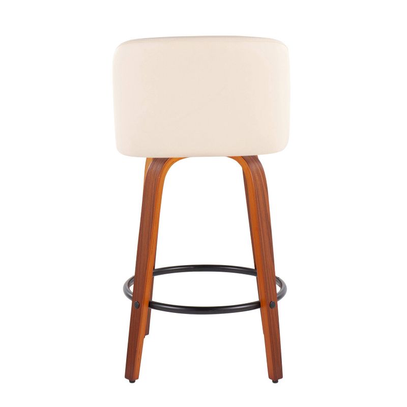 Set of 2 Toriano Counter Height Barstools - LumiSource, 6 of 11