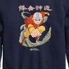 Boys' - Avatar: The Last Airbender - Aang Wind Graphic Long Sleeve Fleece Sweatshirt - 2 of 4