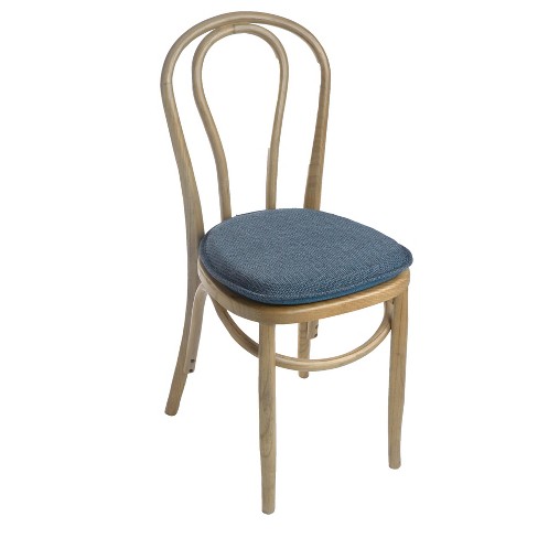 Outdoor Bistro Chair Cushions - Savannah Metal Stacking Chair Cushion