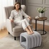Hyleory Easy-Connected Footrest Stool Pet-Friendly - 2-in-1 Bed Bench & Play Tunnel with 2 Removable Pads - 4 of 4