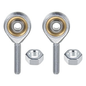 Unique Bargains Self-Lubricating Thread Steel Joint Jam Nut Rod End Bearing 2 Pcs - 1 of 4