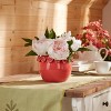 Storeware Vase with Floral Accent (Set of 2) - 2 of 2