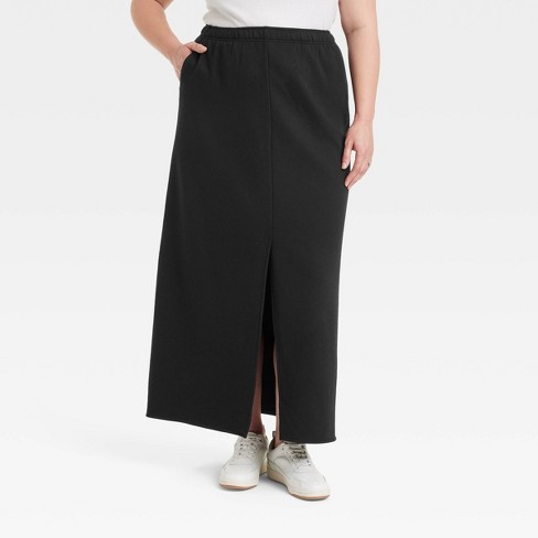 Black maxi 2025 skirt target