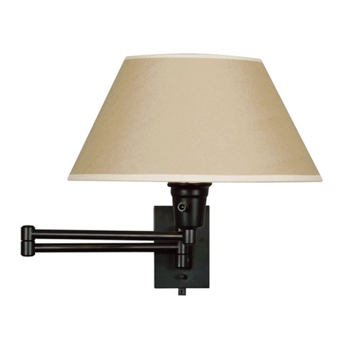 Simplicity Swing Arm Lamp Matte Black Finish