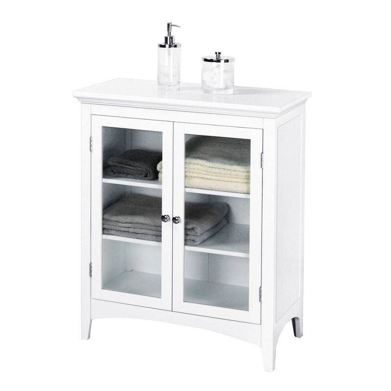 Madison Avenue Two Door Floor Cabinet White - Elegant Home Fashions, 3 of 13