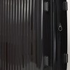 Dexmalle Black Luggage Set PP Material Travel Suitcase Set With Spinner Wheels - 3 of 4