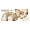 Vynxaria 36.22"×17.72"×62.2" Portable Wardrobe Closet 2 Cube Sections and 8 Small Cubes, Magnet Doors, PP/ABS Material - 4 of 4