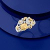 Ross-Simons 0.10 ct. t.w. Diamond Sea Life Ring in 2-Tone Sterling Silver - 4 of 4
