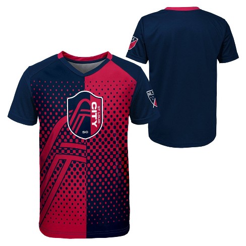 Mls St. Louis City Sc Boys' Sublimated Poly Soccer Jersey - L : Target
