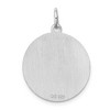 Black Bow Jewelry Sterling Silver Laser Etched Weimaraner Dog Pendant, 19mm - 3 of 4