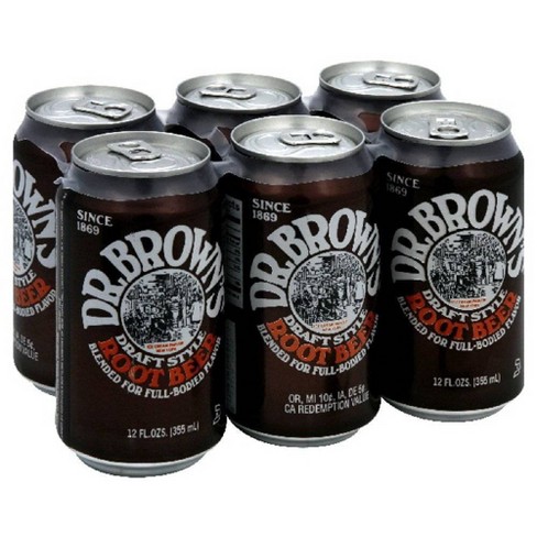 Dr. Browns Draft Style Root Beer Bottles - 6pk/12 Fl Oz : Target