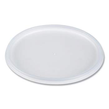 Plastic Lids for Foam Containers, Flat, Vented, Fits 24-32 oz, Translucent, 100/Pack, 5 Packs/Carton Plastic Lids for Foam Containers, Flat, Vented, Fits 24-32 oz, Translucent, 100/Pack, 5 Packs/Carton