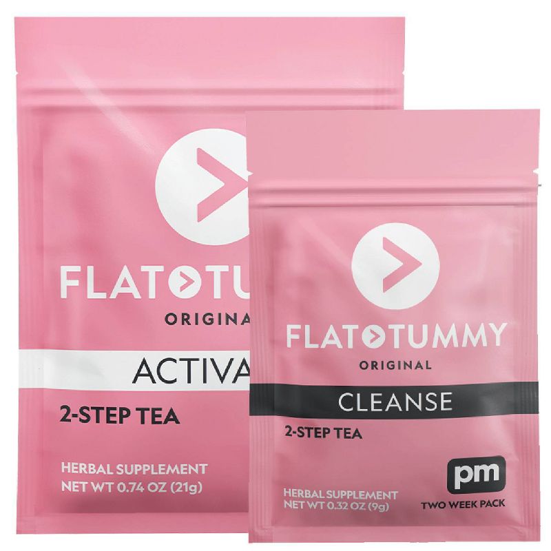 Flat Tummy 2-Step Detox Tea - 1.06oz, 1 of 12