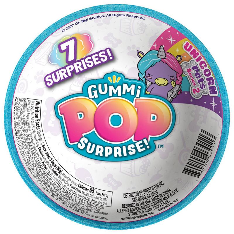 Gummy Pop Surprise Unicorn Pets - .71oz, 2 of 4