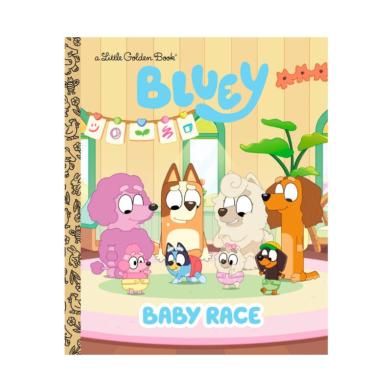 Baby Race (Bluey) - (Little Golden Book) by  Golden Books (Hardcover), 1 of 2