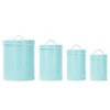 Outshine Co Mint Farmhouse Nesting Kitchen Canisters (set Of 4