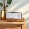 Unique Bargains Digital Temperature Dimmable Triple Corded Electric Alarm Clock - 2 of 4