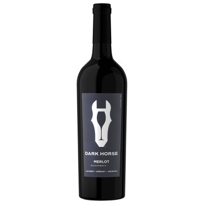 Dark Horse Merlot Red Wine - 750ml Bottle