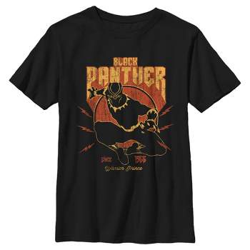 Boy's Husky Marvel Black Panther Warrior Prince Bolt