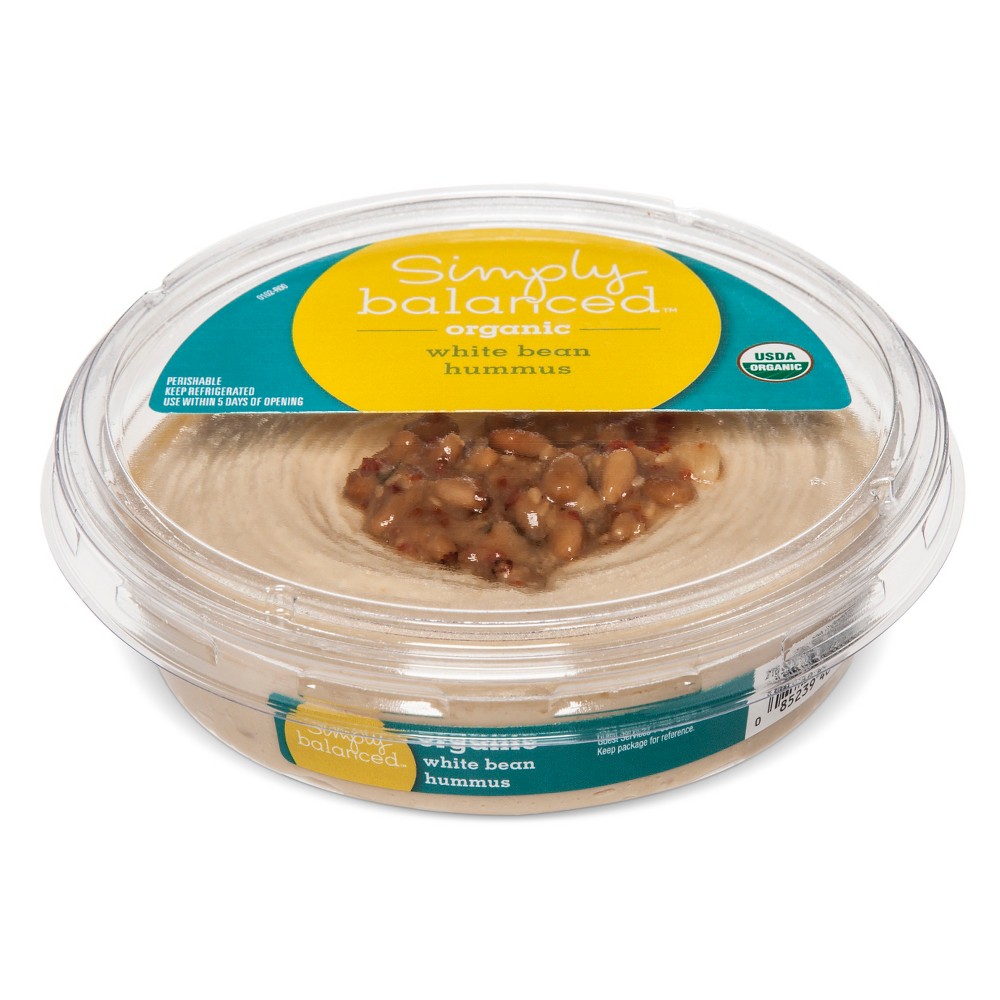 Target Stores SIMPLY BALANCED, ORGANIC WHITE BEAN HUMMUS
