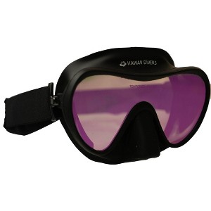 Hawaii Divers Deep Sea Mirrored Adult Mask – Pink/Black - 1 of 3