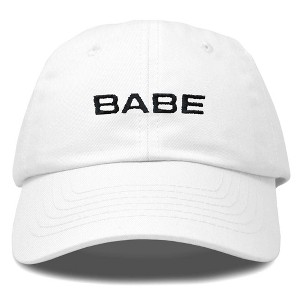 Dalix Babe Embroidered Cotton Baseball Cap Adjustable Dad Hat Womens - 1 of 4