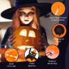 Tangkula 7.5 FT Halloween Inflatable Pumpkin Combo with Witch Black Cat Blow up Pumpkin Decoration with LED Lights - 4 of 4