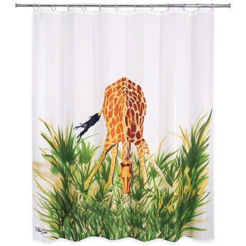 Hungry Giraffe Shower Curtain Allure Home Creation Target