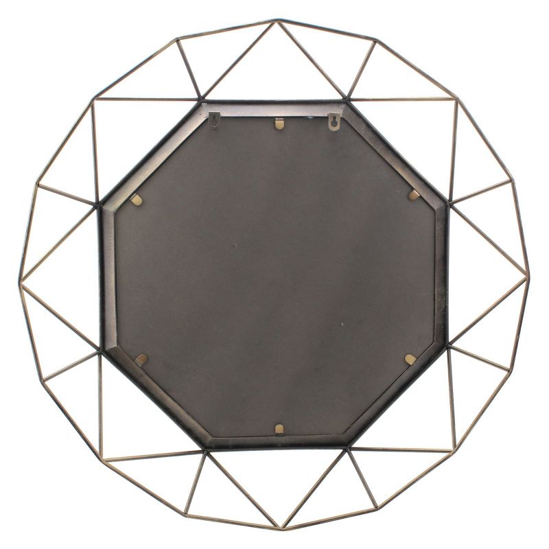 28.3" x 28.3" Metal Octagon Decorative Mirror - Stonebriar Collection, 3 of 7