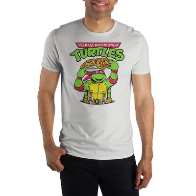 Mens Teenage Mutant Ninja Turtles Classic Logo Adult Green T-Shirt 