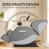 Massage Chair Recliner with Zero Gravity and Full Body Air Pressure with Footrest, Bluetooth Audio, and Ambient Lighting - 2 of 4