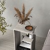 NicBex 3-Tier Modern Small End Table with Open Shelves,Wood Finish Side Table,Coffee Table for Bedroom,Living Room - 2 of 4