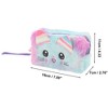 Unique Bargains Women's Portable Cute Cat Makeup Bag 1 Pc - 2 of 3