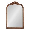 Kate & Laurel All Things Decor 24"x36" Arendahl Wood Arch Mirror - 4 of 4