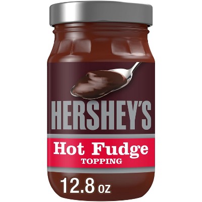 Hershey's Hot Fudge Sauce Topping, Jar 12.8 oz, Pack of 2