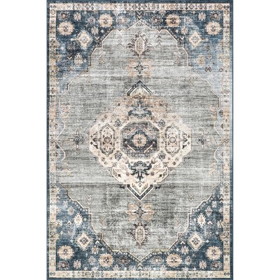 nuLOOM Kallipoe SplashGuard Waterproof Machine Washable Area Rug