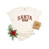 Simply Sage Market Women's Santa Crew Short Sleeve Garment Dyed Tee - 3 of 4