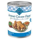 Blue Buffalo Family Favorites Natural Adult Wet Dog Food with Sunday Chicken - 12.5oz