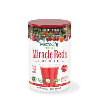 MacroLife Naturals Miracle Reds - Antioxidant Superfood - 10oz