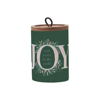 Gallerie II Emerald Christmas Canister Small