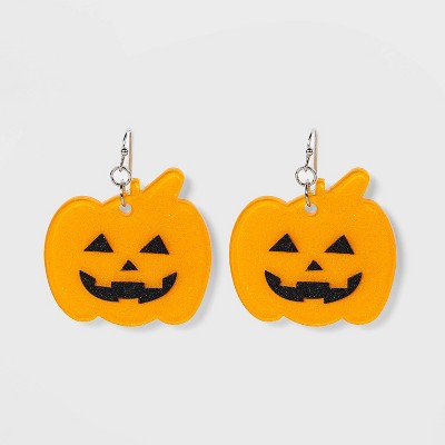 Pumpkin Drop Earrings